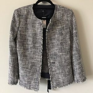 NWT Ann Taylor Tweed Blazer